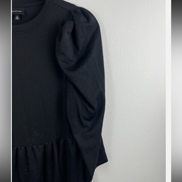 Who What Wear Black Long Sleeve Dress - Picture 2 of 8